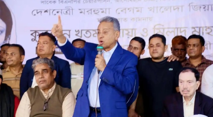 জনগণের জীবনমান বদলই বিএনপির রাজনীতি: আমির খসরু