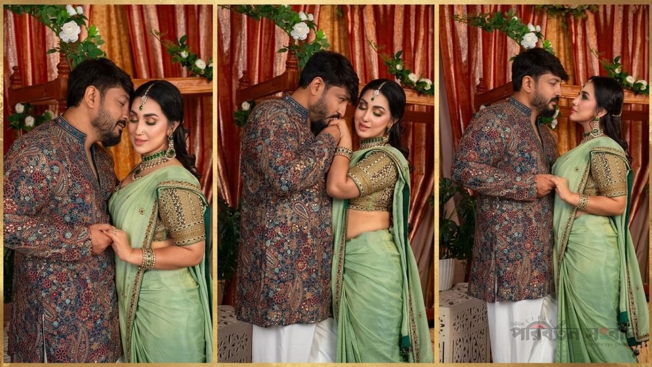 অন্তরঙ্গ ফটোশুটে অপু বিশ্বাস ও আদনান আজাদ, ১৮ বছর পর ফিরছে পুরোনো জুটি?