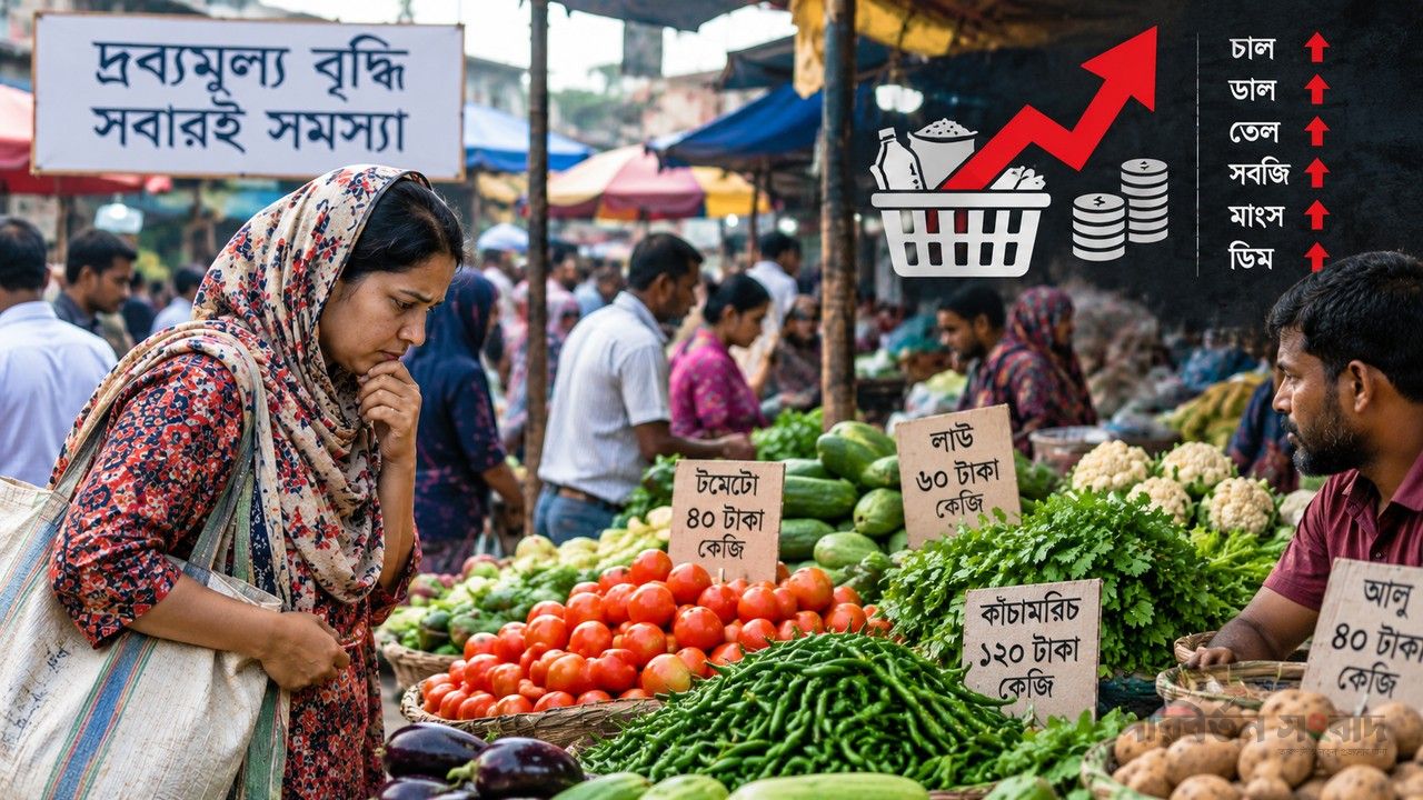 দ্রব্যমূল্যের ঊর্ধ্বগতি: কার আয় কতটা পিছিয়ে, কার সংকট কতটা গভীর ?